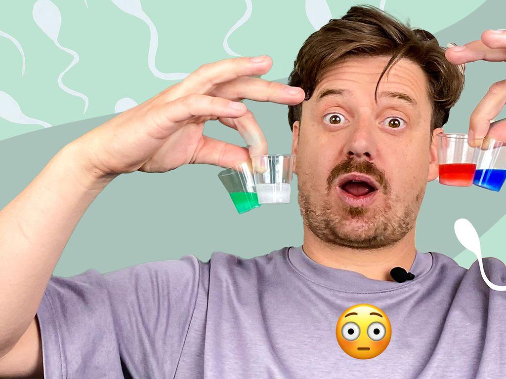 Symbolbild für alles über Spermafarbe: Volker Wittkamp erklärt die Farben des Sperma